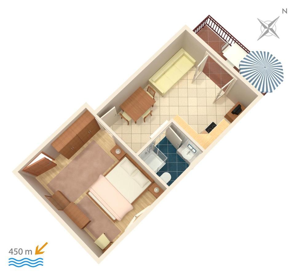 Apartments With A Parking Space Biograd Na Moru, Biograd - 860 Екстер'єр фото